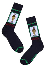 BEAVIS & BUTT-HEAD Men’s Christmas Socks ‘COME TO BUTT-HEAD’ - Novelty Socks And Slippers