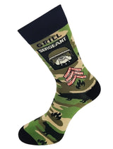 GRILL SERGEANT Men’s BBQ Socks Fabdaz Brand