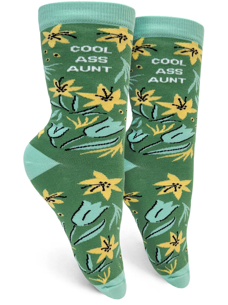 COOL ASS AUNT Ladies Socks GROOVY THINGS Brand - Novelty Socks And Slippers