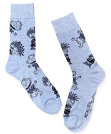 RUGRATS Men's CHUCKIE & TOMMY Socks (CHOOSE COLOR) - Novelty Socks And Slippers