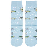 TROUT FISH MEN’S SOCKS COOL SOCKS BRAND