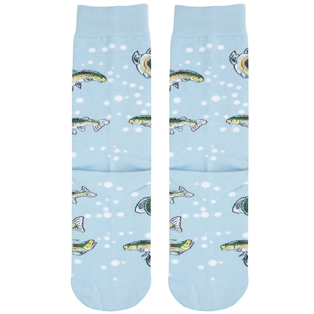TROUT FISH MEN’S SOCKS COOL SOCKS BRAND