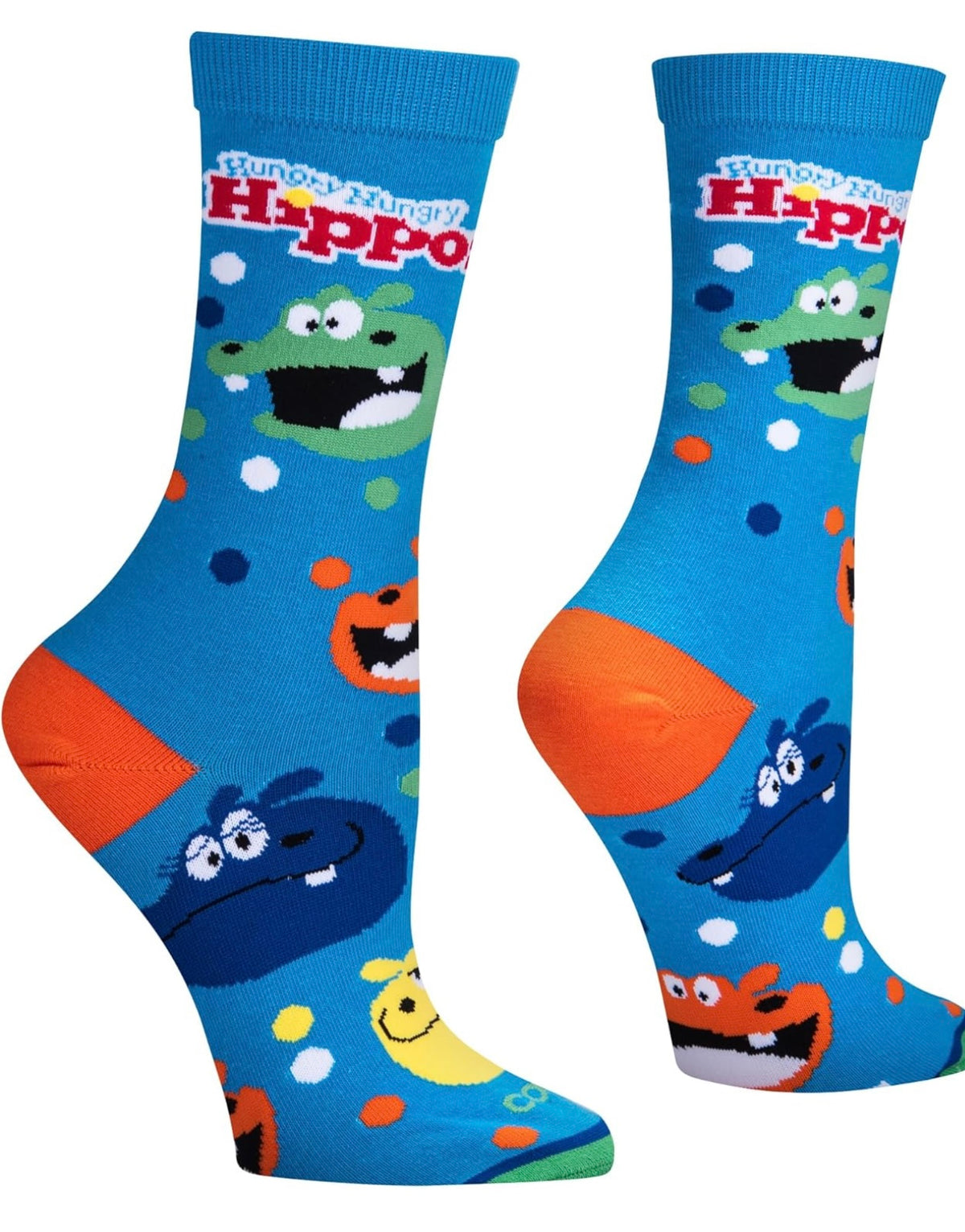 HASBRO HUNGRY HUNGRY HIPPOS Board Game Unisex Socks COOL SOCKS Brand - Novelty Socks And Slippers