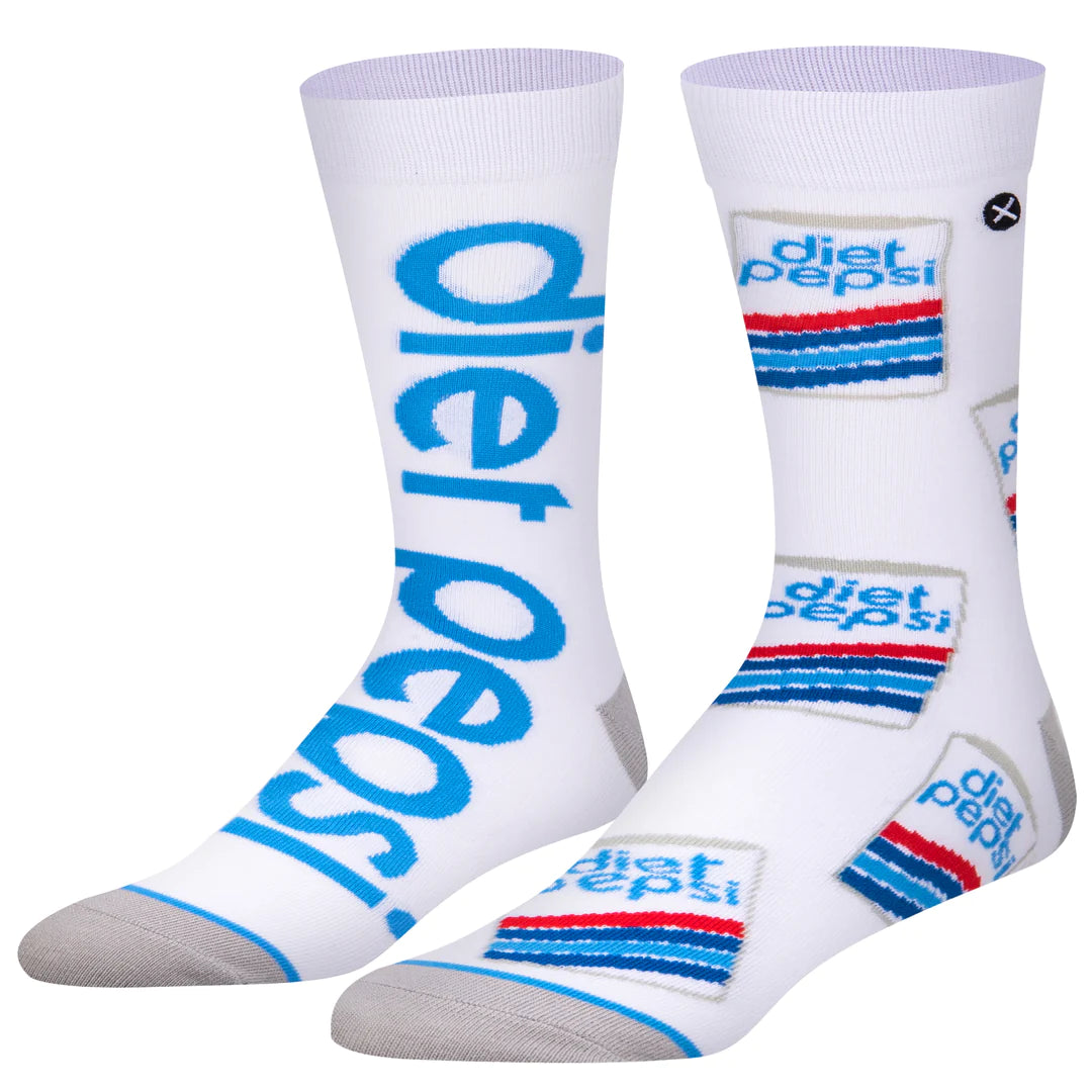 DIET PEPSI SODA Men’s Split Socks ODD SOX Brand - Novelty Socks And Slippers