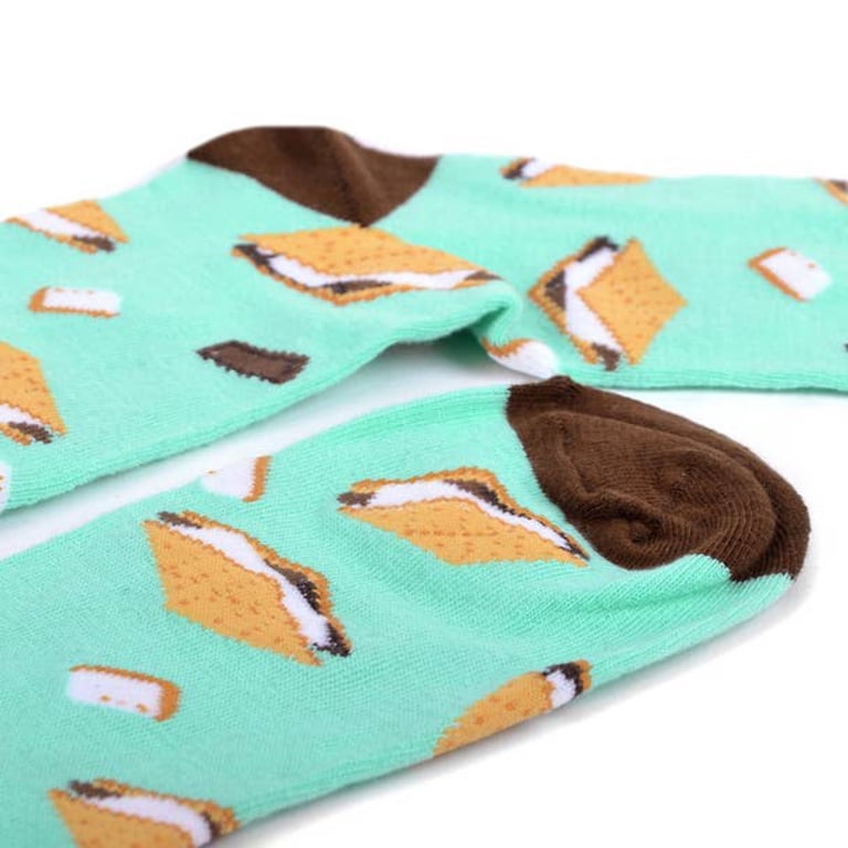 SMORES Men's Socks SMORES ALL OVER PARQUET BRAND