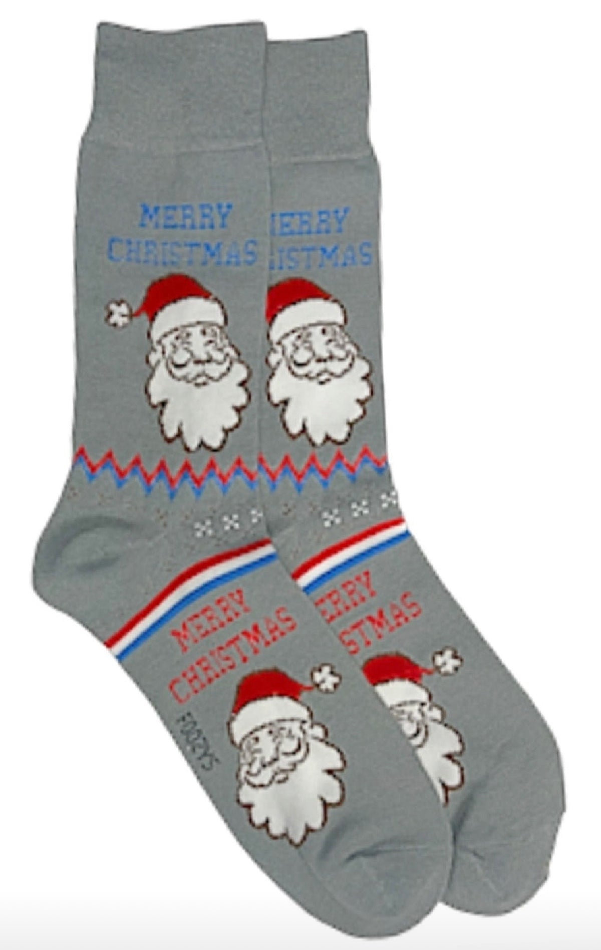 SANTA & SNOWMAN SNOWGLOBES Men’s CHRISTMAS Socks FOOZYS Brand (Choose Style)