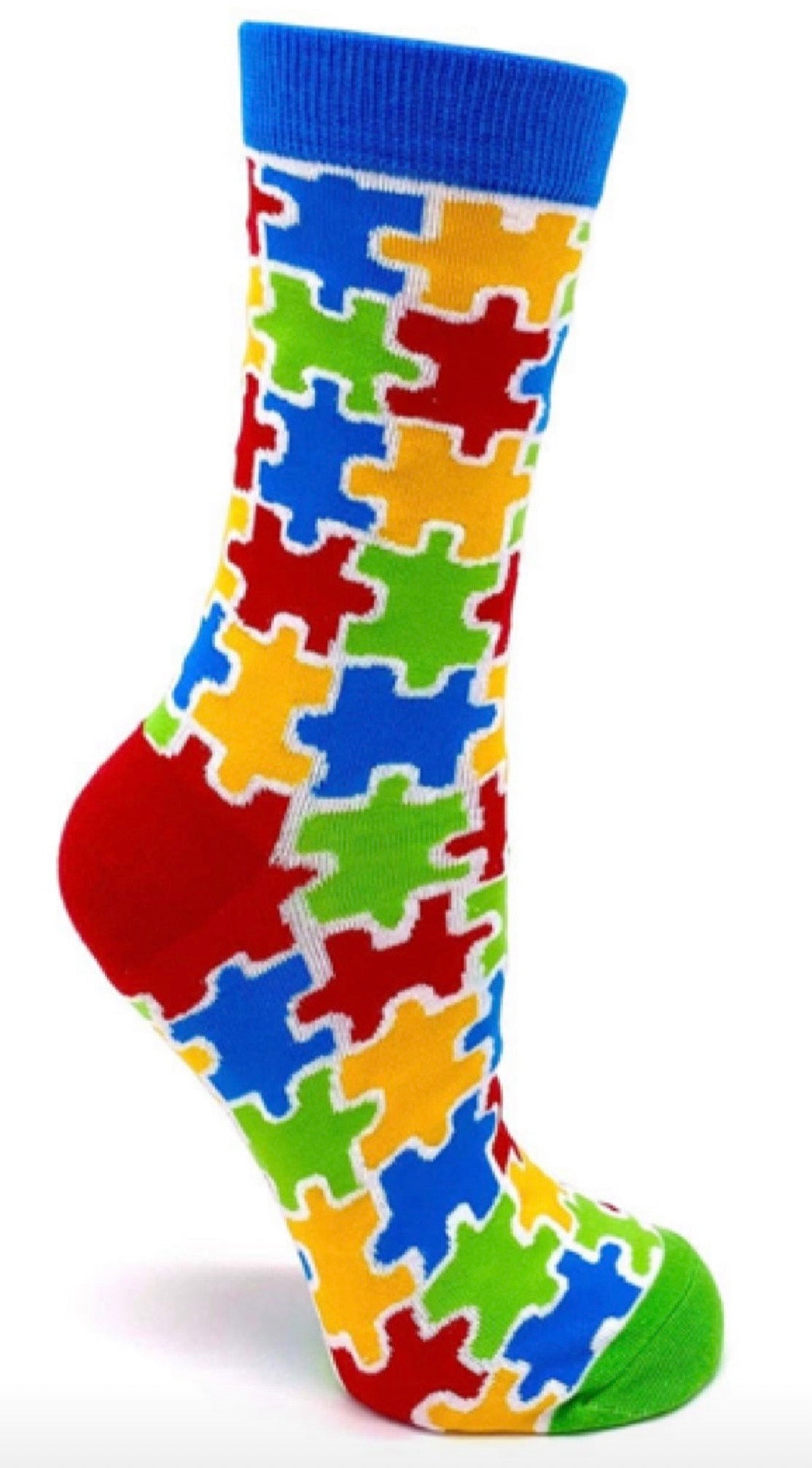 I LOVE SOMEONE WITH AUTISM Ladies Socks FABDAZ Brand (Choose Style) - Novelty Socks And Slippers