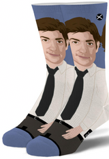THE OFFICE TV SHOW Men’s JIM HALPERT 360 Socks ODD SOX Brand - Novelty Socks And Slippers