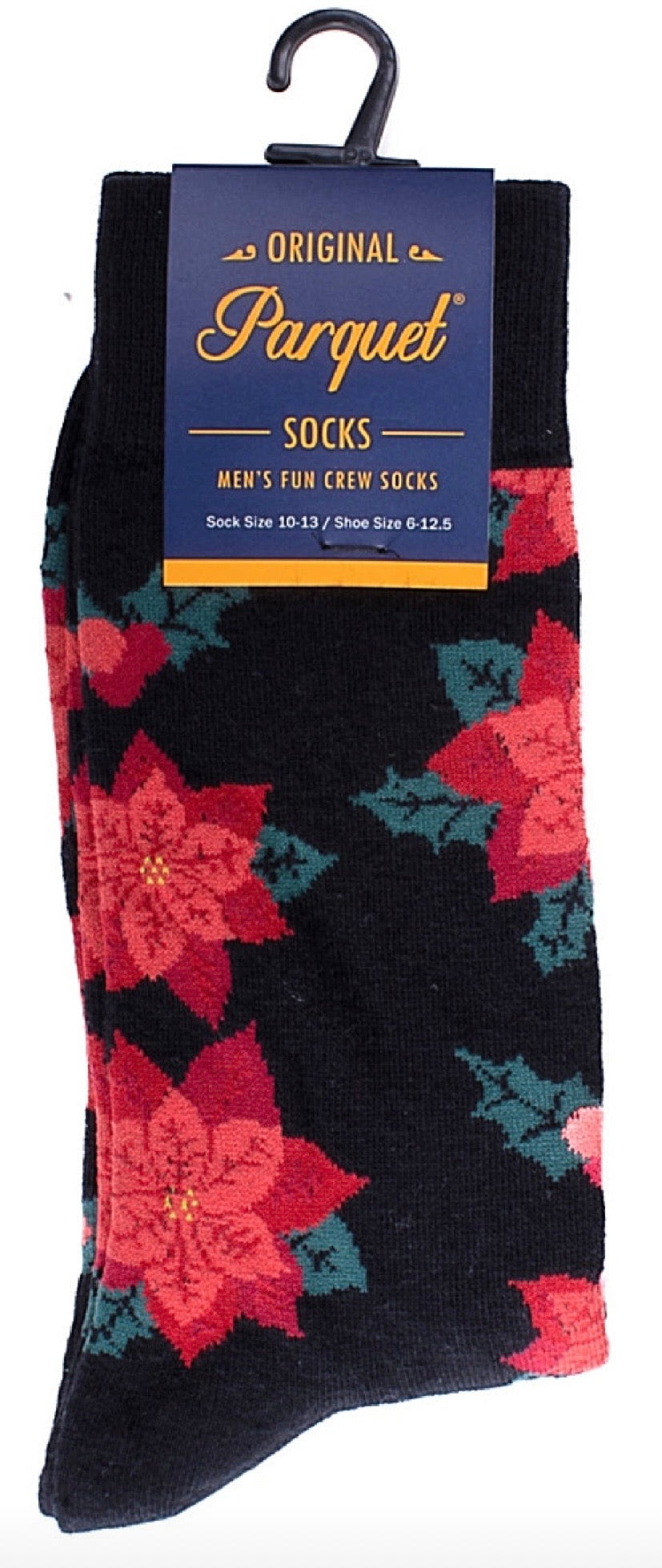 CHRISTMAS Men's Crew Socks PARQUET Brand (CHOOSE FROM 17 STYLES)