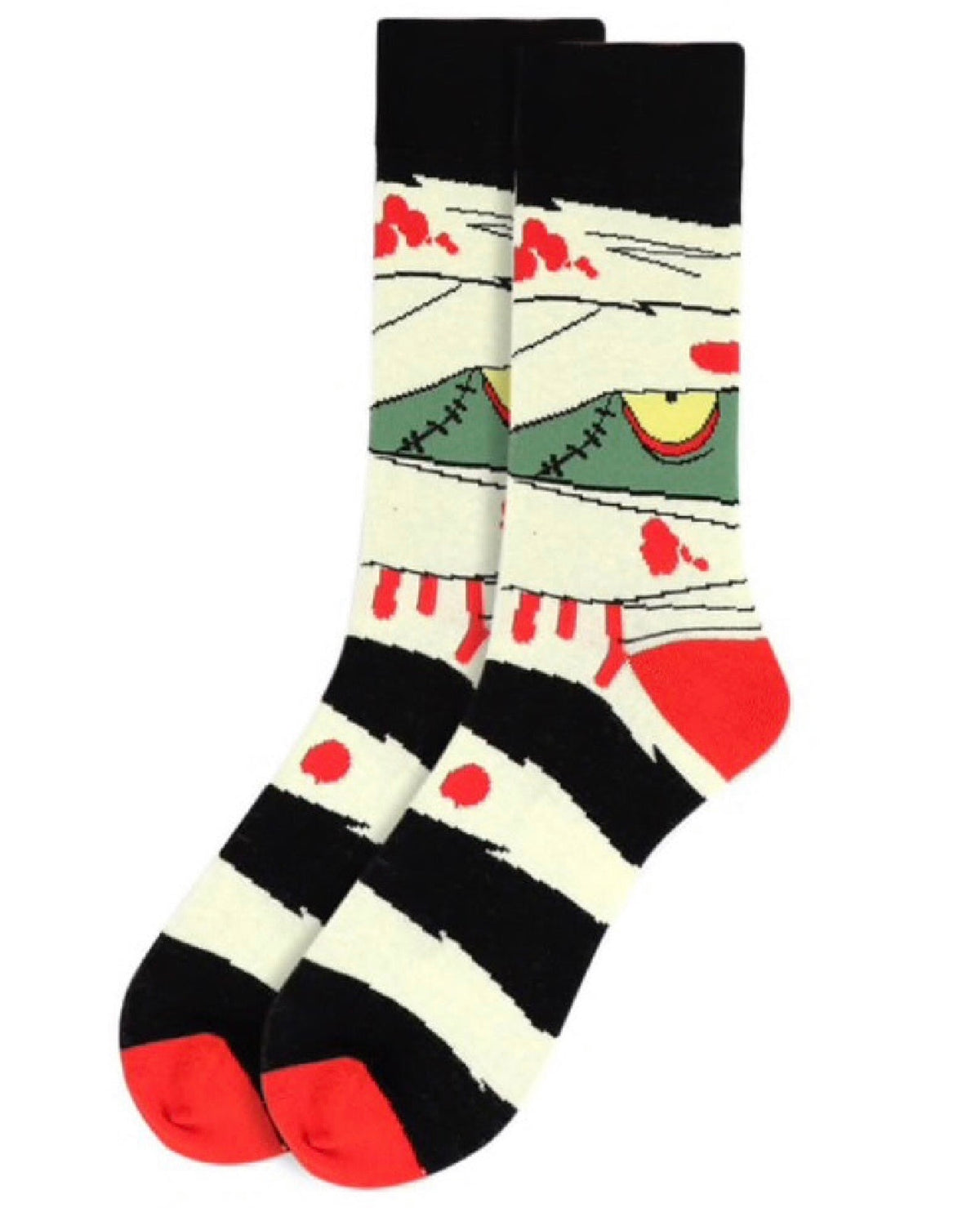 Halloween Men's Crew Socks Parquet Brand (CHOOSE FROM 15+ STYLES)