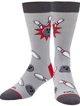 COOL SOCKS Brand Men’s BOWLING Socks - Novelty Socks for Less