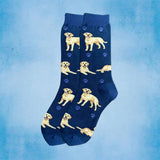 YELLOW LABRADOR Dog Adult Unisex Socks By E&S Pets Choose Style