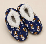 JACK RUSSELL Dog Ladies Non-Slip Slippers COMFIES BRAND By E&S Pets