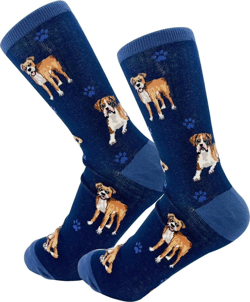 BOXER Dog Adult Unisex Socks By E&S Pets Choose Style
