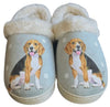 SNUGGS Memory Foam BEAGLE Dog Non Slip Slippers By E&S Pets (Choose Size) - Novelty Socks And Slippers