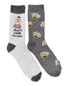SESAME STREET Men’s 2 Pair Of Socks BERT & OSCAR THE GROUCH 'DON'T TALK TO ME'