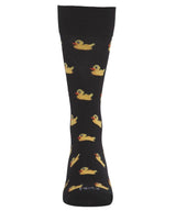 YELLOW RUBBER DUCKS Men’s Socks MeMoi Brand - Novelty Socks And Slippers