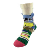 KOALA BEAR READING Unisex Kids Socks Kids Age 3-5 Shoe Size 7-12 SOCK PANDA Brand - Novelty Socks And Slippers