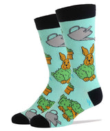 CHIA BUNNY PLANT Men’s EASTER Socks OOOH YEAH BRAND