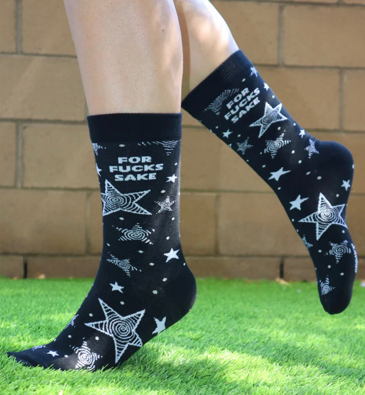GROOVY THINGS Brand Ladies FOR FUCKS SAKE Socks - Novelty Socks And Slippers