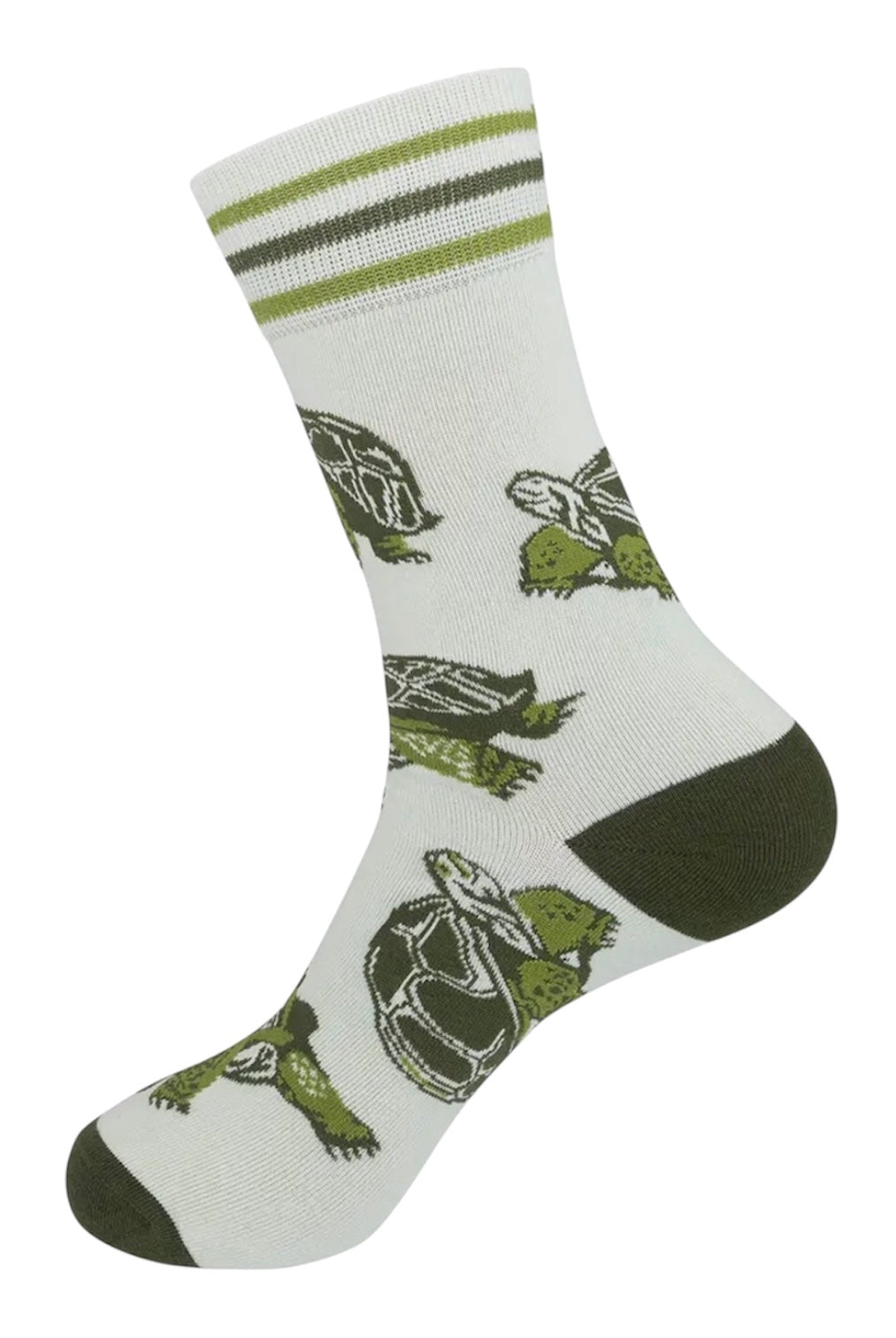 LARGE TORTOISE Adult Unisex Socks FUNATIC Brand Tortoise’s All Over - Novelty Socks And Slippers