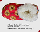 POMERANIAN Dog Ladies Non-Slip Slippers COMFIES BRAND By E&S Pets - Novelty Socks And Slippers