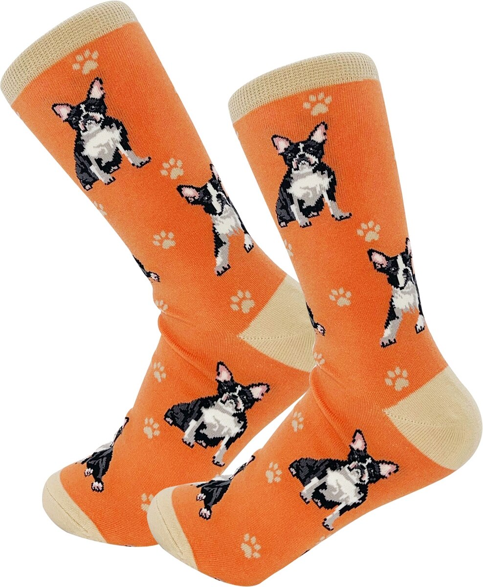 BOSTON TERRIER Dog Adult Unisex Socks By E&S Pets Choose Style