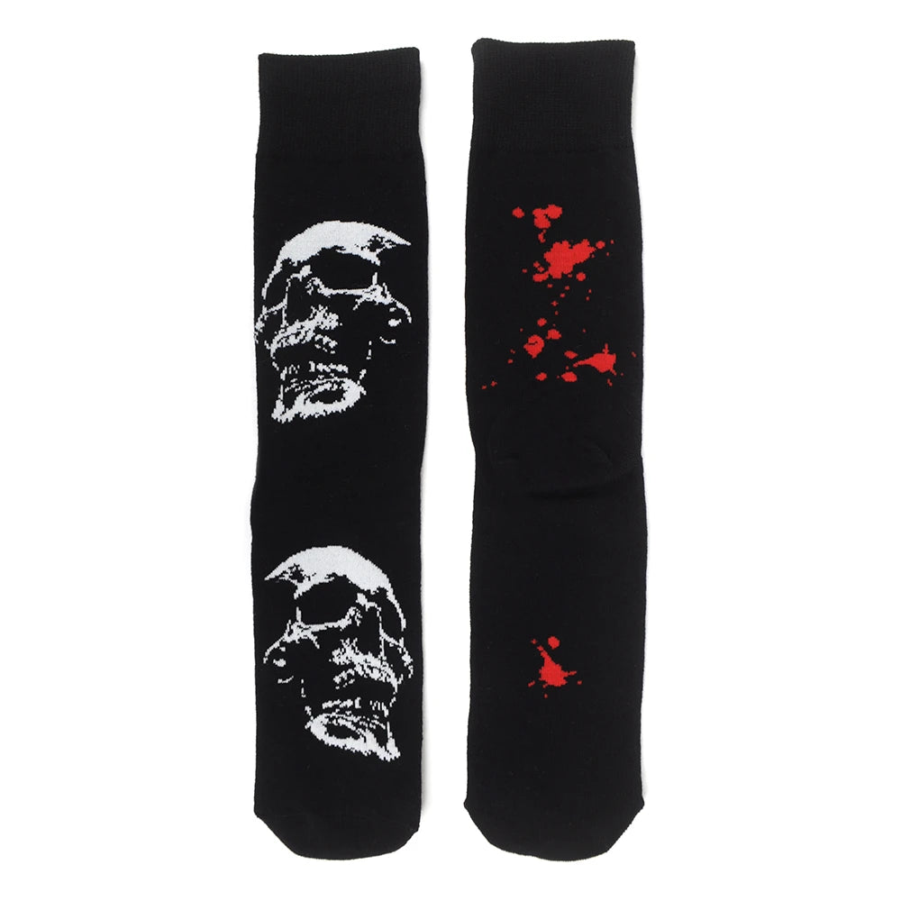 Halloween Men's Crew Socks Parquet Brand (CHOOSE FROM 15+ STYLES)