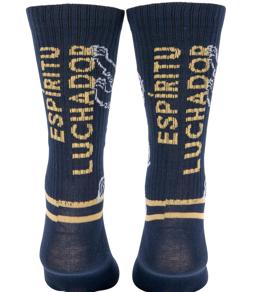 MODELO BEER Men’s 2 Pair Of Socks ESPIRITU LUCHADOR - Novelty Socks And Slippers