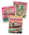 FUNNY MENOPAUSE SAYINGS Set Of 3 Swedish Dishcloths ‘MY HORMONES LEFT & TOOK MY ABILITY TO TOLERATE BULLSHIT WITH THEM’