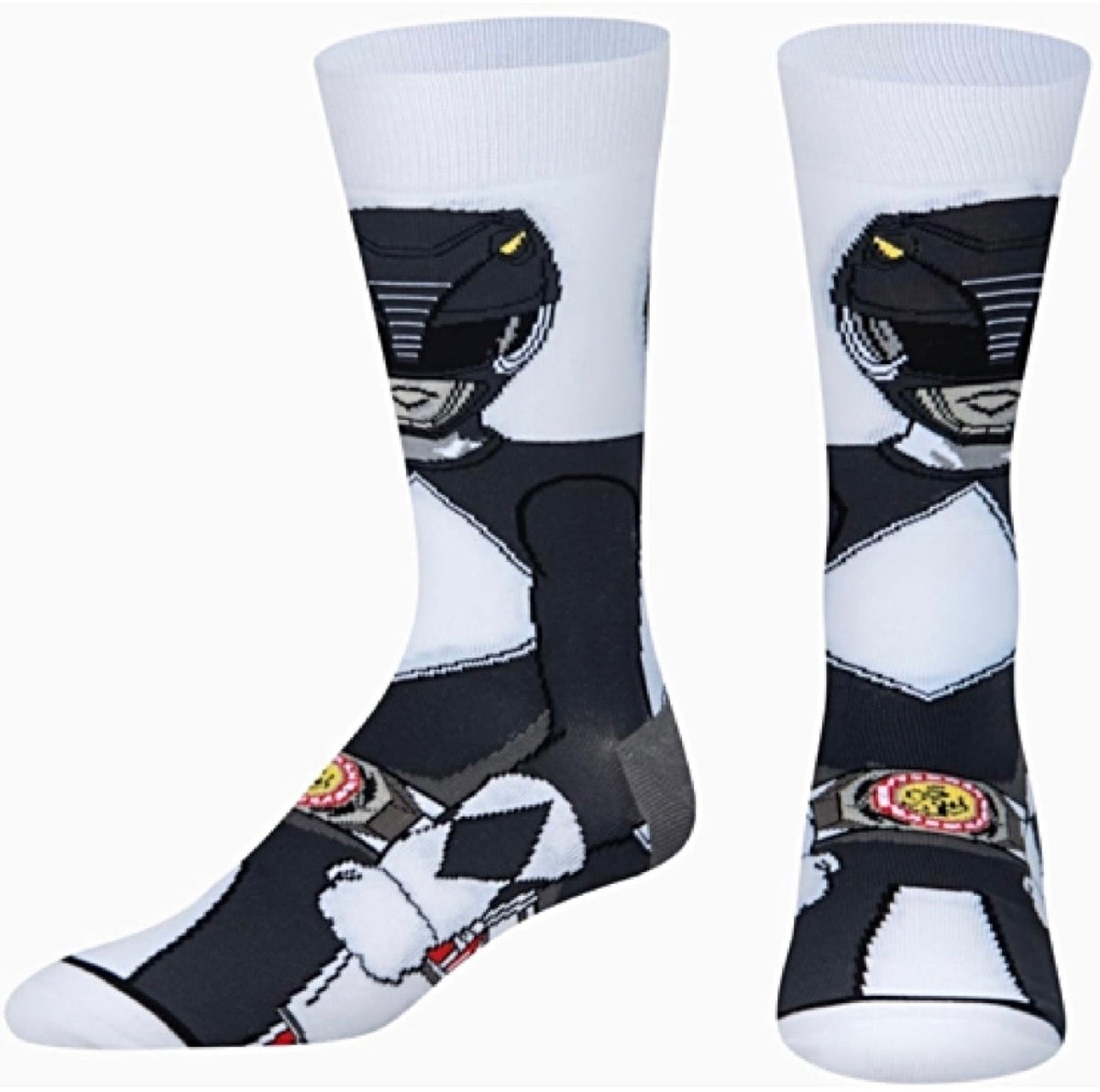 POWER RANGERS Men’s Crew Socks ODD SOX Brand (Choose Ranger)