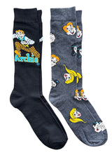 ARCHIE COMICS Men's 2 Pair Of Socks JUGHEAD & VERONICA - Novelty Socks And Slippers