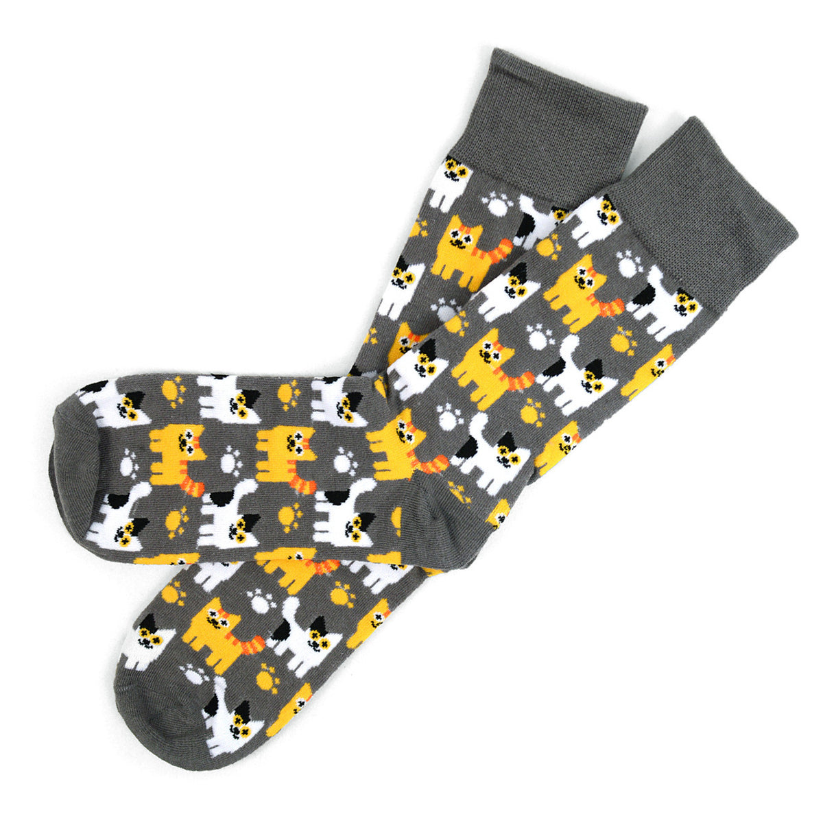 PARQUET Brand Men’s KITTEN Socks KITTENS ALL OVER - Novelty Socks And Slippers