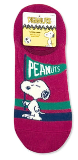 PEANUTS Ladies 3 Pair Of No Show Liner Socks Charlie Brown, Snoopy