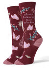 WHAT A FUCKED UP TIME TO BE ALIVE Ladies Socks Sock Harbor Brand - Novelty Socks And Slippers