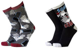 HEY ARNOLD Men’s 2 Pair Of Socks HELGA, GERALD - Novelty Socks And Slippers