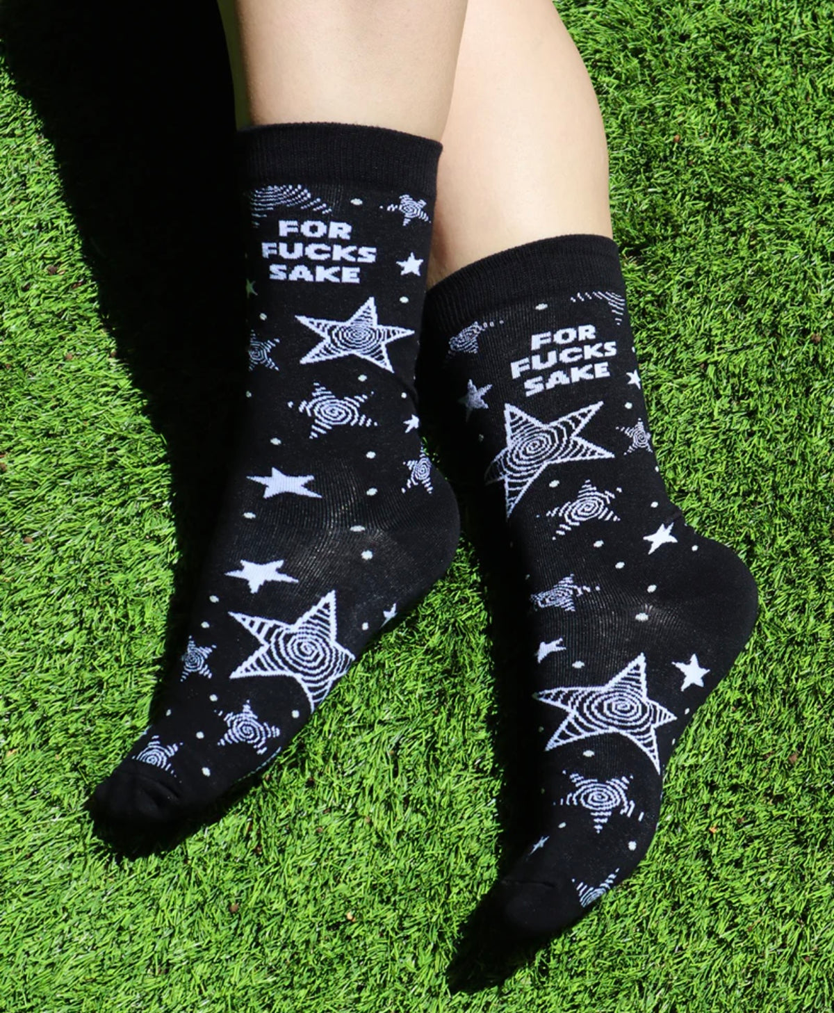 GROOVY THINGS Brand Ladies FOR FUCKS SAKE Socks - Novelty Socks And Slippers