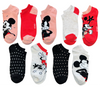 Disney Mickey Mouse Ladies 9 Pair Of Low Show Socks - Novelty Socks And Slippers