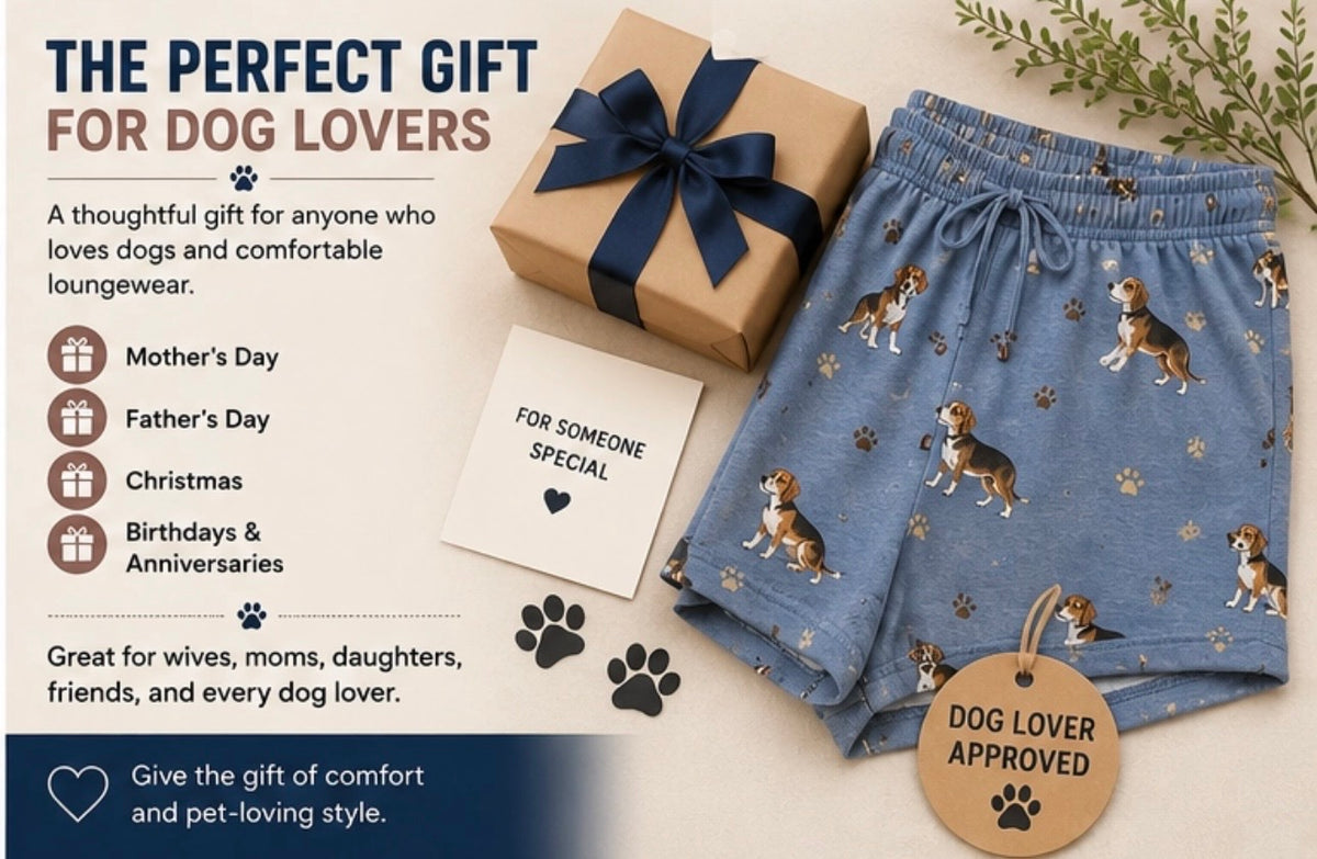 BICHON FRISE Dog Ladies Lounge Pajama Shorts COMFIES Brand By E&S PETS