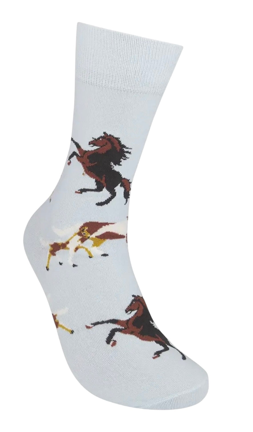 HORSE Adult Unisex Socks FUNATIC Brand HORSES All Over - Novelty Socks And Slippers