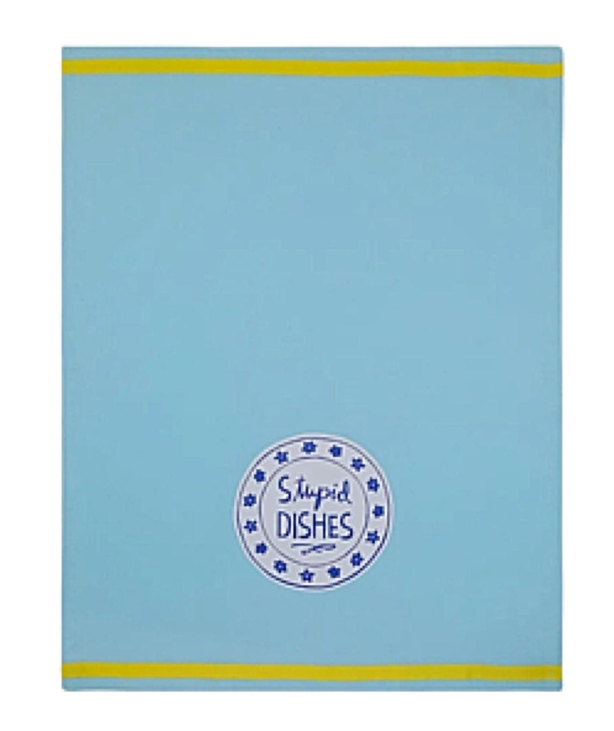 FUNATIC Brand Kitchen Tea Towel ‘STUPID DISHES’ - Novelty Socks for Less