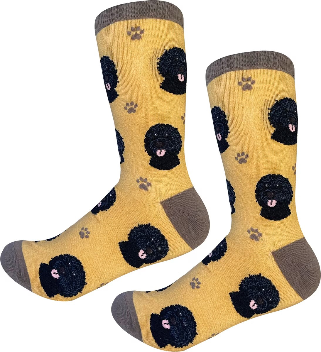 BLACK LABRADOODLE Dog Adult Unisex Socks By E&S Pets Choose Style