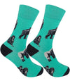 GORILLA Adult Unisex Socks FUNATIC Brand GORILLAS All Over - Novelty Socks And Slippers