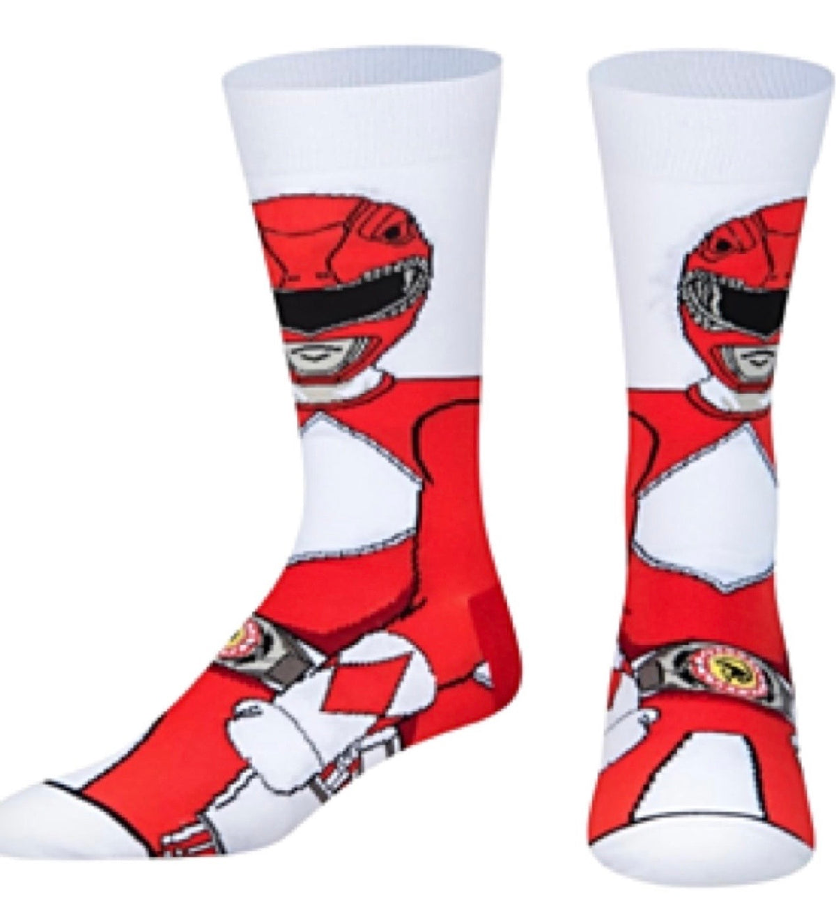 POWER RANGERS Men’s Crew Socks ODD SOX Brand (Choose Ranger)