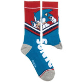 SONIC THE HEDGEHOG Men’s Crew Socks BIOWORLD Brand