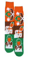 WILLY WONKA & THE CHOCOLATE FACTORY Men’s Socks OOMPA LOOMPA - Novelty Socks And Slippers