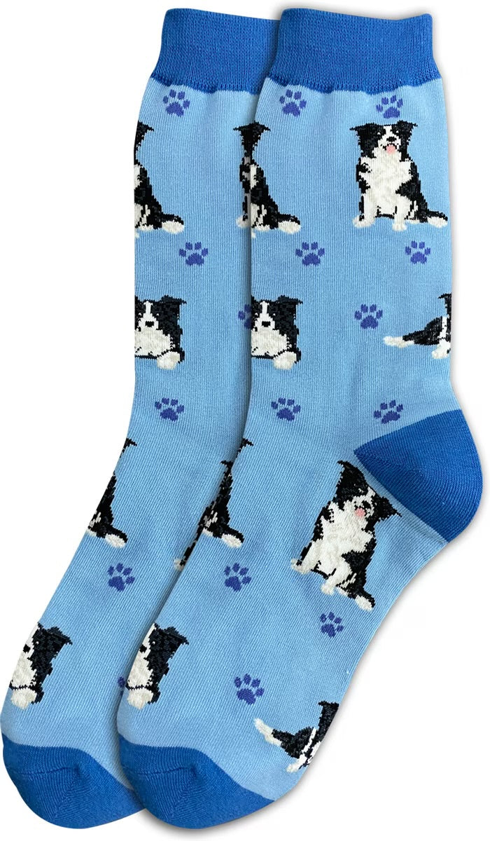 BORDER COLLIE Dog Adult Unisex Socks By E&S Pets Choose Style