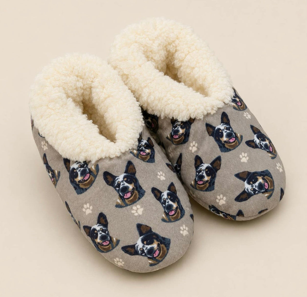 AUSTRALIAN CATTLE Dog Ladies Non-Slip Slippers COMFIES BRAND By E&S Pets (CHOOSE COLOR)