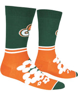 ODD SOX Brand Men’s ORANGE CRUSH SODA Socks - Novelty Socks And Slippers
