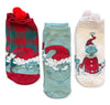 Dr. Seuss How The Grinch Stole Christmas Ladies 3 Pair Of Ankle Pom Socks 'FEELIN' GRINCHY' - Novelty Socks And Slippers